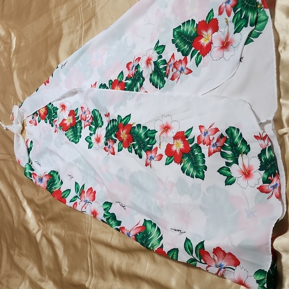 Hawaiian Aloha Sarong One Size